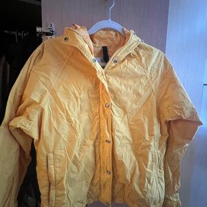 The North Face Mustard Hooded Jacket